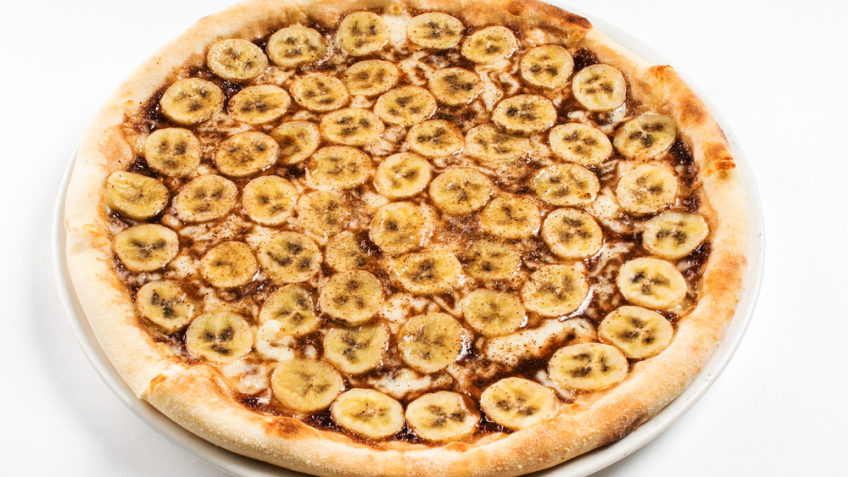 ignorancia Impuro Conveniente Pizza de Banana com Chocolate e Canela - Cozinhar nunca foi tão fácil - DaC